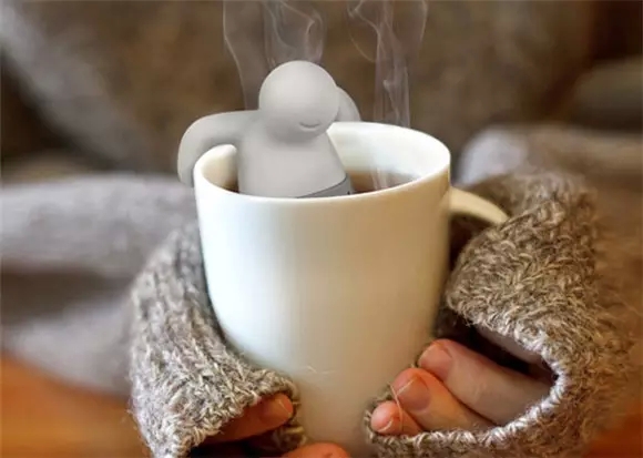 茶包先(xiān)生矽(guī)膠濾茶器