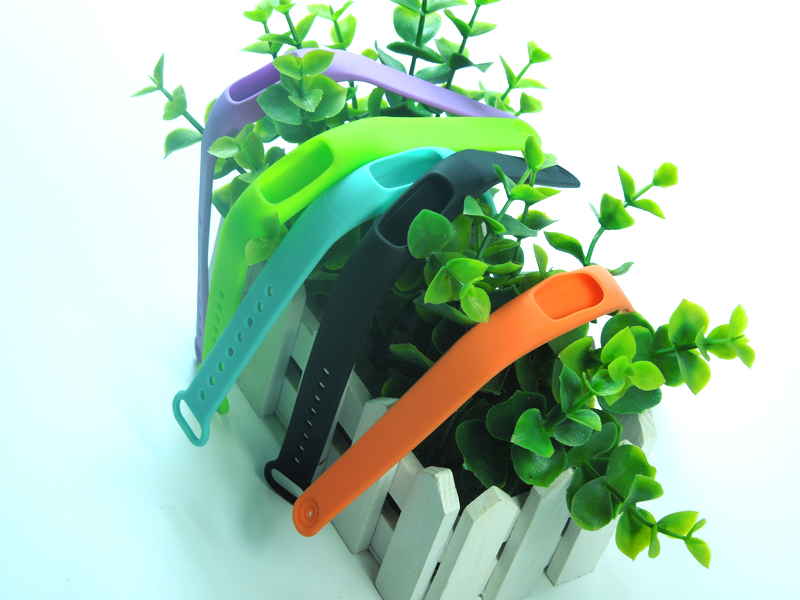 Silicone watchband