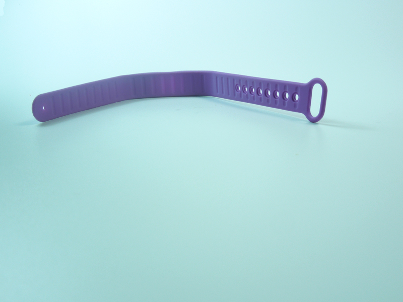 Silicone watchband