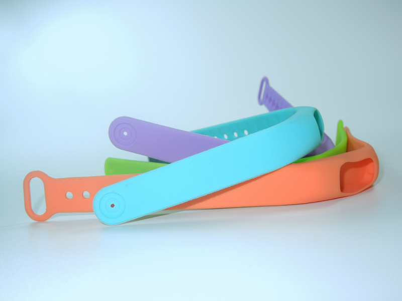 Silicone watchband
